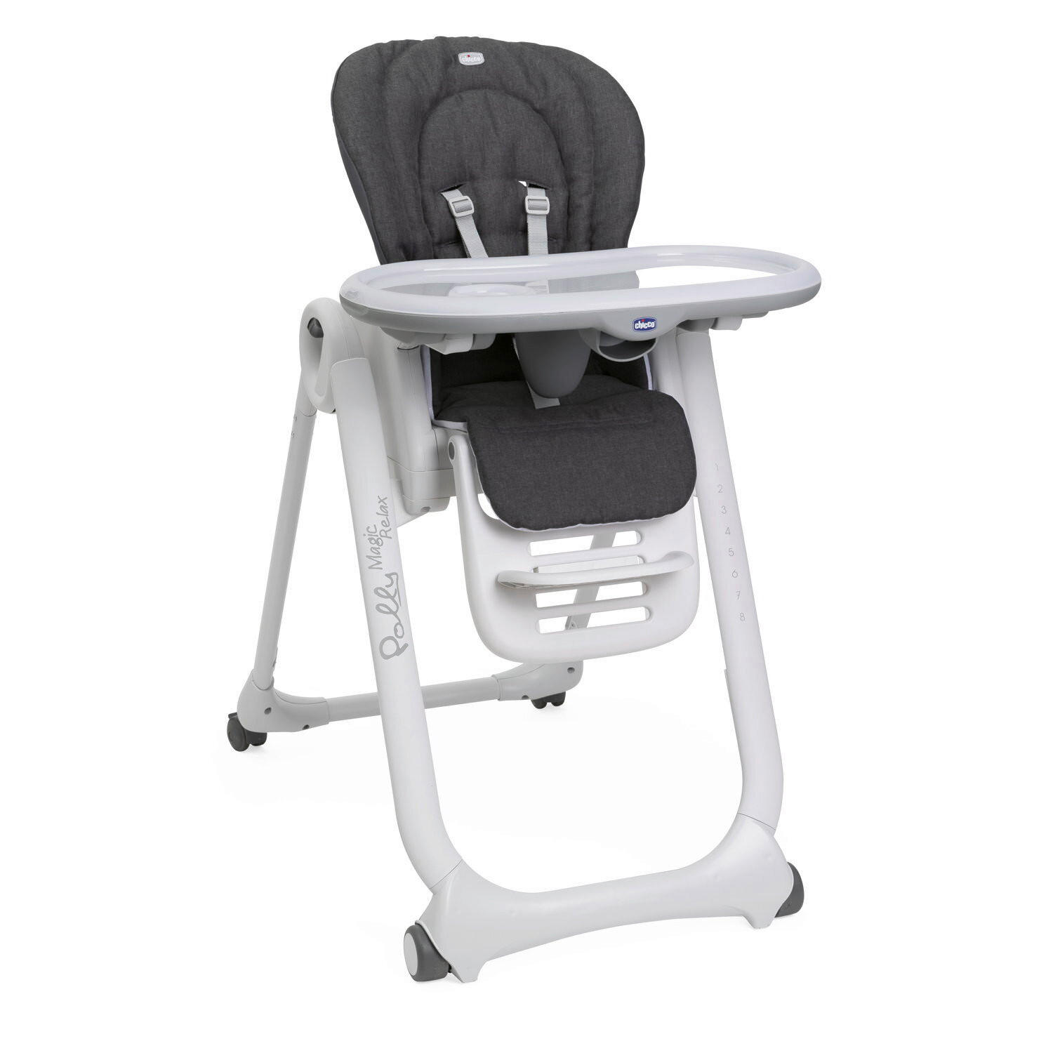 HOCHSTUHL POLLY MAGIC RELAX Grau - Grau, Basics, Kunststoff/Metall (53/85/106/83,5cm) - Chicco