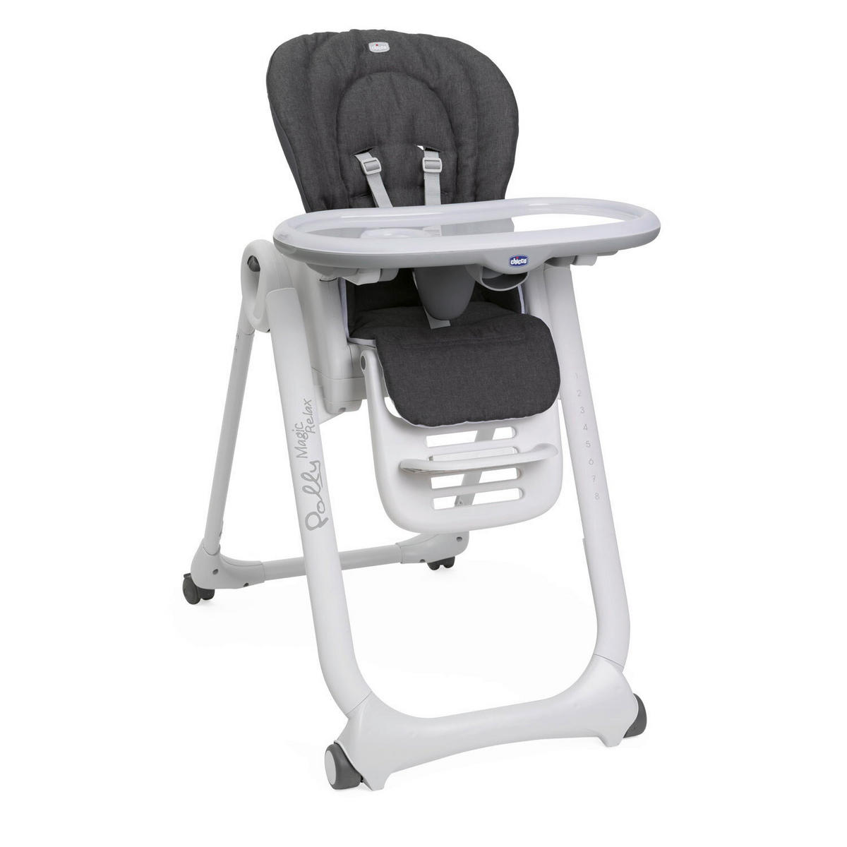 HOCHSTUHL POLLY MAGIC RELAX Grau  - Grau, Basics, Kunststoff/Metall (53/85/106/83,5cm) - Chicco