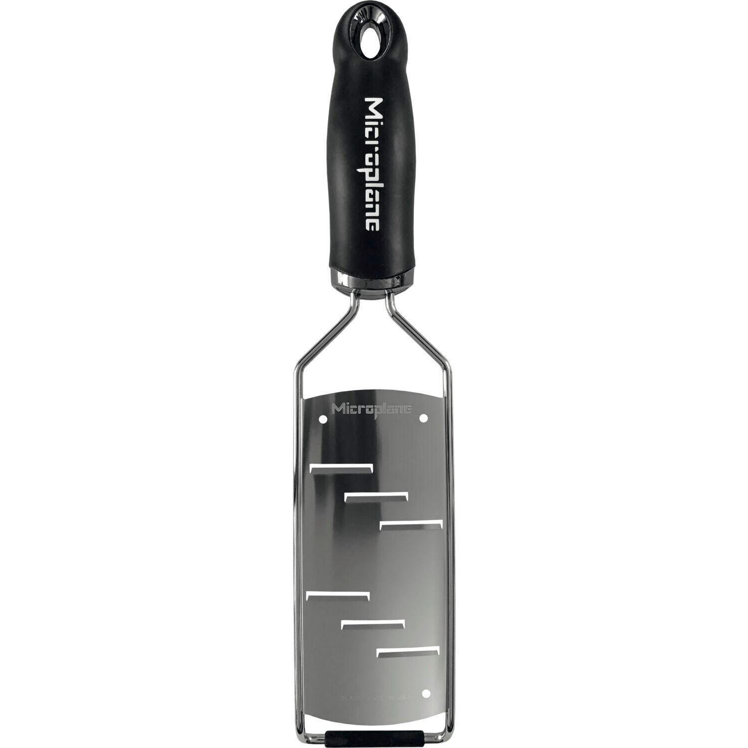 GOURMETREIBE RASPEL - Schwarz, Basics, Metall (7,5/3/31,5cm) - MICROPLANE
