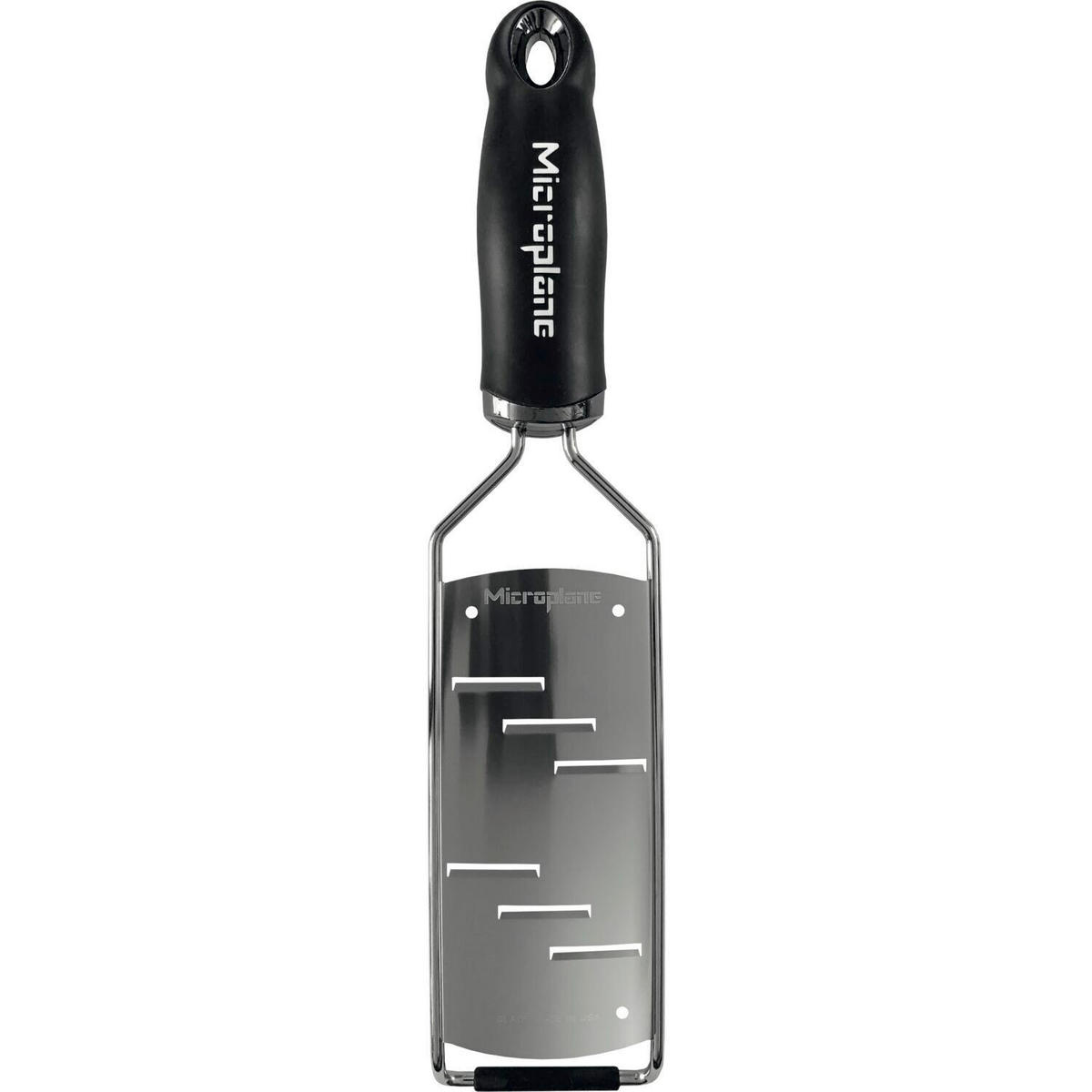 GOURMETREIBE RASPEL - Schwarz, Basics, Metall (7,5/3/31,5cm) - MICROPLANE