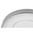 LED-DECKENLEUCHTE 48/8,5 cm   - Grau, Design, Metall (48/8,5cm) - Novel