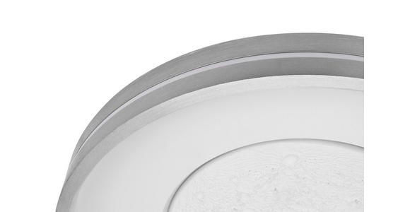 LED-DECKENLEUCHTE 48/8,5 cm   - Grau, Design, Metall (48/8,5cm) - Novel