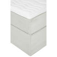 BOXSPRINGBETT 140/200 cm  in Weiß  - Schwarz/Weiß, KONVENTIONELL, Holz/Textil (140/200cm) - Carryhome
