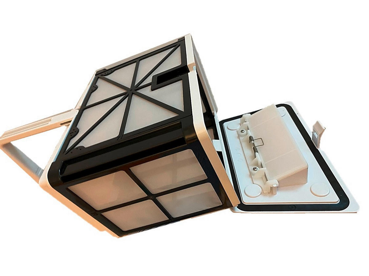 POOLROBOTER XEOX POSEIDON  - Orange/Grau, Basics, Kunststoff (43/40/25cm)