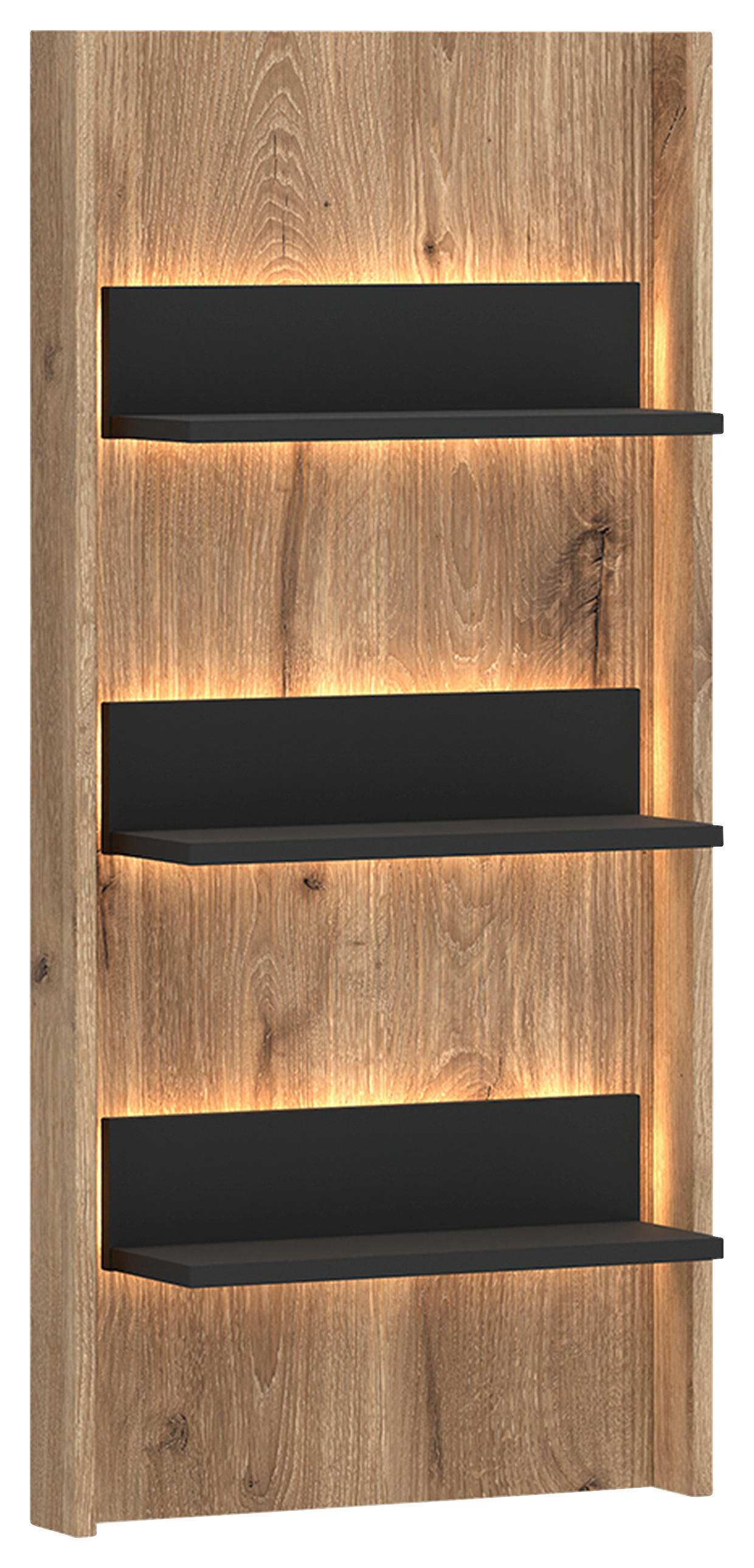 Wandpaneel Pardoo Eichefarben/anthrazit B: 50 Cm