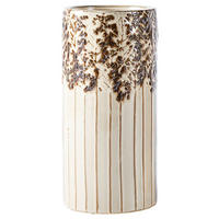 VASE  - Creme, Basics, Keramik (11,5/28cm)