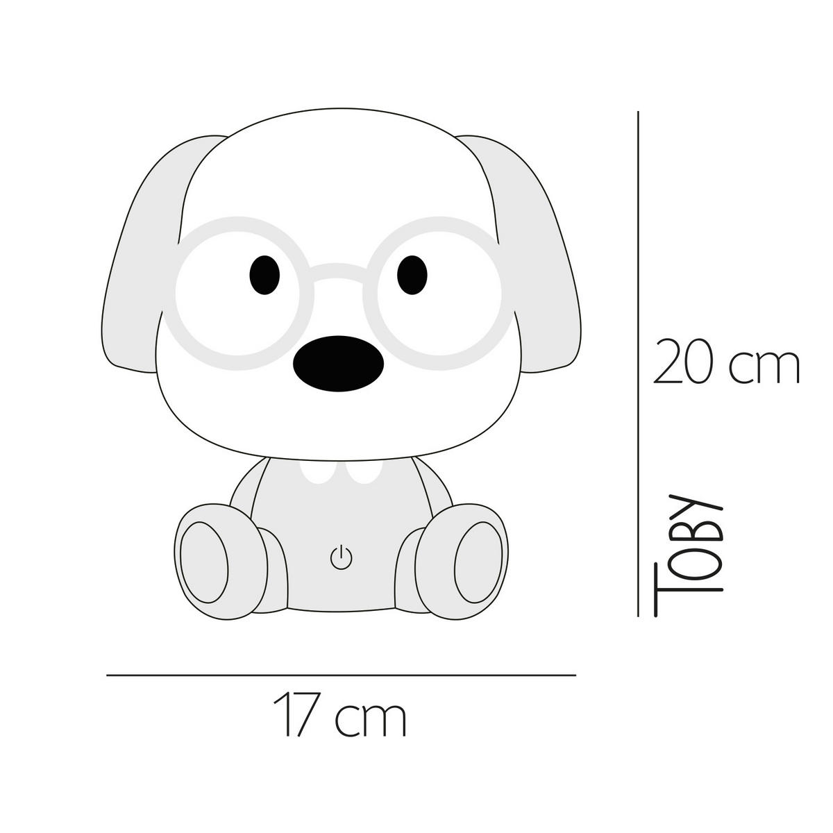 KINDERTISCHLEUCHTE 17/17/20 cm   - Pink, Basics, Kunststoff (17/17/20cm)