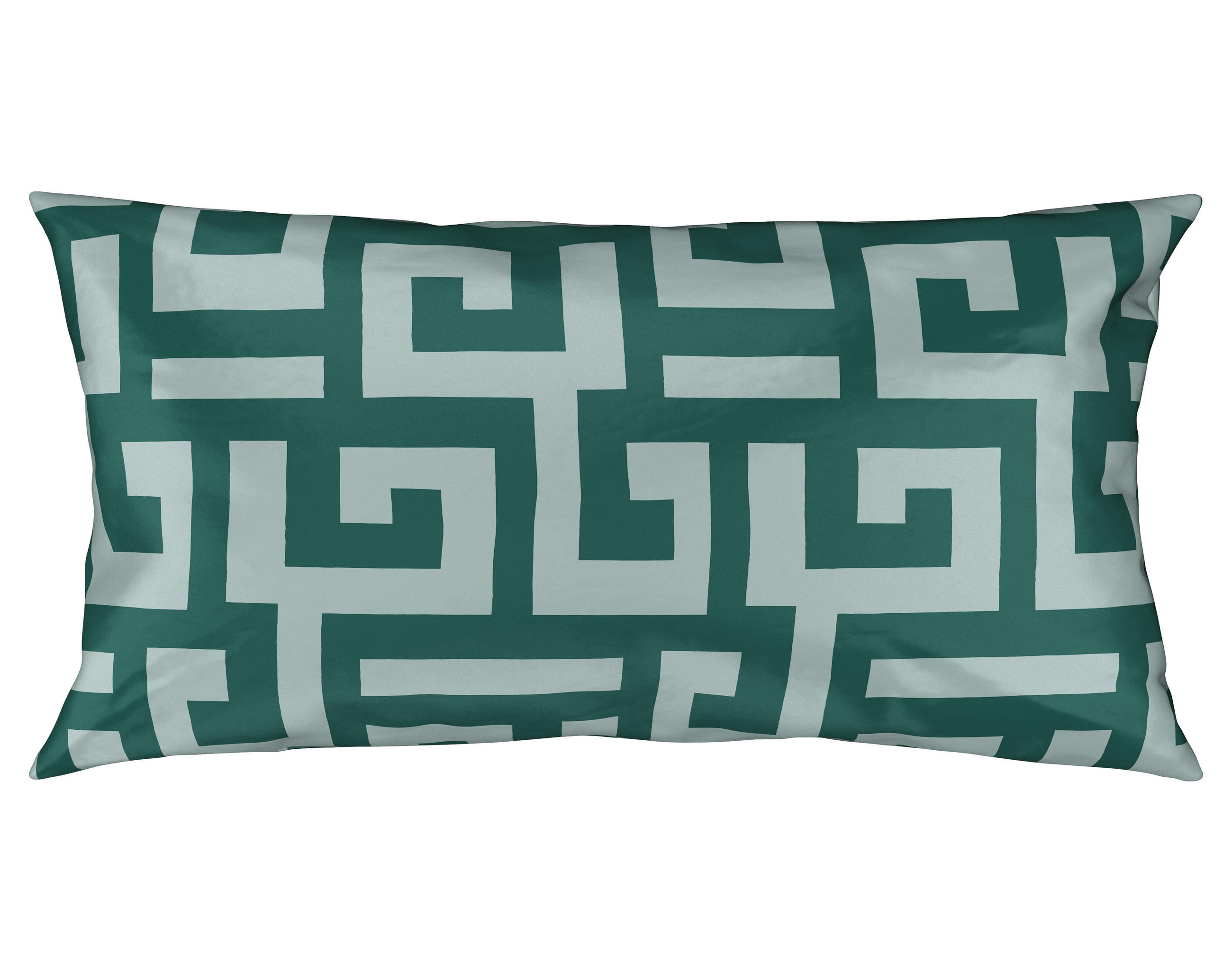 KISSENHÜLLEN-SET 40/80 cm - Smaragdgrün, Basics, Textil (40/80cm) - Bio:Vio