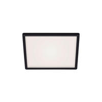 LED-PANEEL Slim 29,3/29,3/2,8 cm   - Schwarz, Basics, Kunststoff (29,3/29,3/2,8cm)