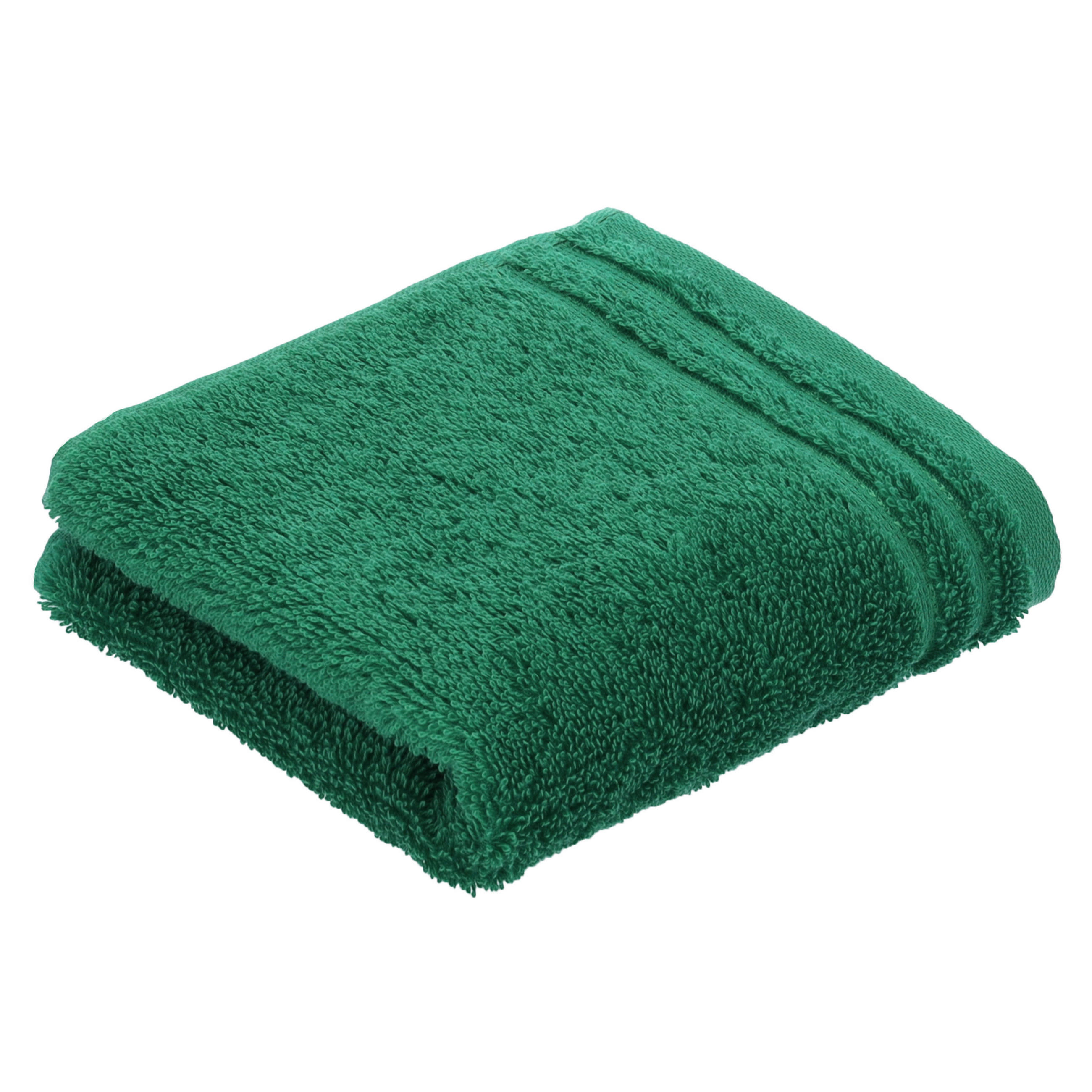 RUČNÍK PRO HOSTY, 30/50 cm, zelená - zelená, Basics, textil (30/50cm) - Vossen