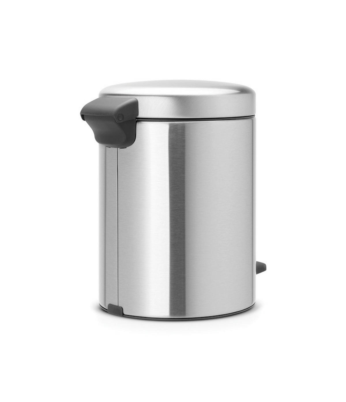 KOŠ ZA OTPAD  5 l    - srebrne boje, Basics, metal/plastika (20.5/29.1/27.2cm) - Brabantia