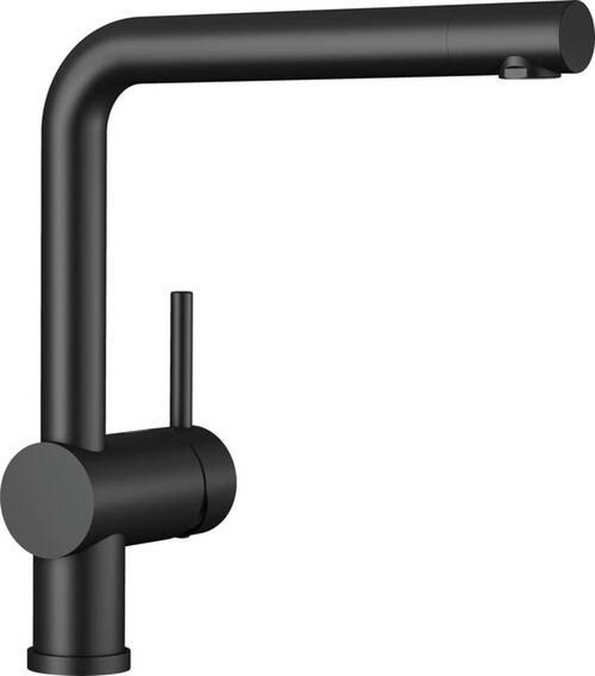 KÜCHENARMATUR 525806  - Schwarz, Basics, Metall (26,6/28,4/11cm) - Blanco