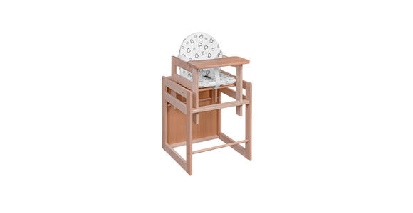 KOMBIHOCHSTUHL - Naturfarben, Basics, Holz - My Baby Lou