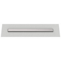 DUSCHRINNE Edelstahlfarben   - Edelstahlfarben, Basics, Metall (90cm) - Schütte