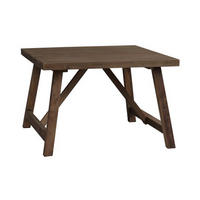 SOFFBORD i trä 80/80/53 cm  - brun/grå, Trend, trä (80/80/53cm) - Rowico