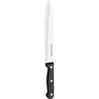SCHINKENMESSER Küchenchef 32 cm  - Silberfarben/Schwarz, KONVENTIONELL, Kunststoff/Metall (32cm) - Justinus