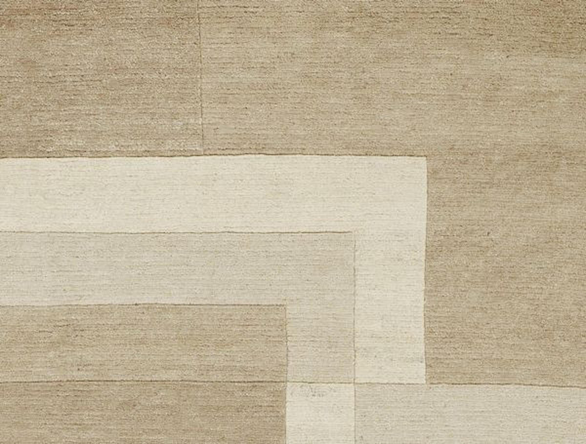 WOLLTEPPICH 140/200 cm Sikana Field Beige  - Beige, KONVENTIONELL, Textil (140/200cm) - Cazaris