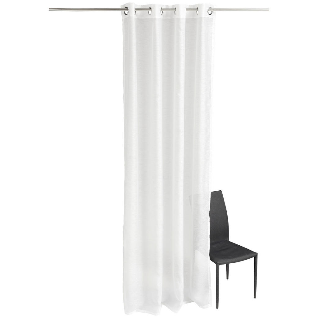 Thumbnail - Tom Tailor Ösenschal T-Clean, Beige, Textil, Uni, 140x250 cm, Wohntextilien, Gardinen & Vorhänge, Fertiggardinen, Ösensc...