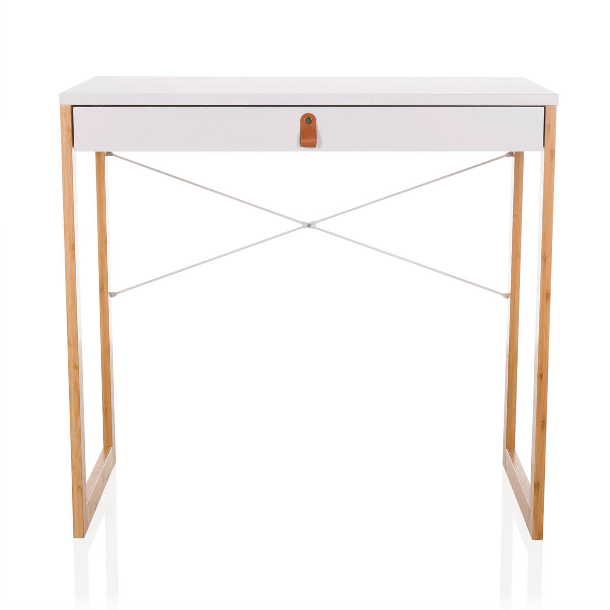 SKRIVBORD 80/75/42 cm  i vit  - vit, Modern, trämaterial/trä (80/75/42cm) - MID.YOU