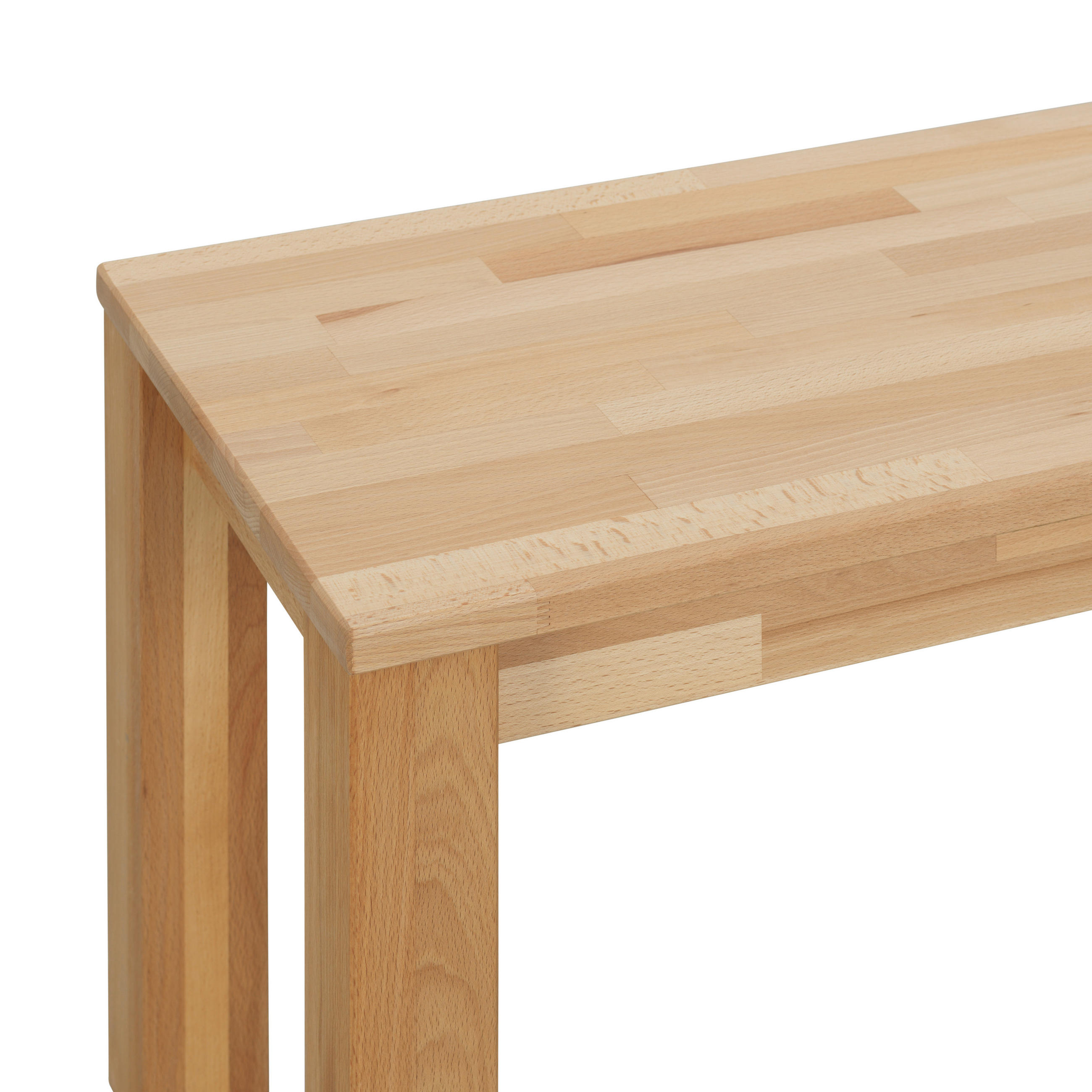 Thumbnail - Livetastic Sitzbank, Kernbuche, Holz, Kernbuche, massiv, 140x45x35 cm, in verschiedenen Größen erhältlich, Esszimmer, Bä...