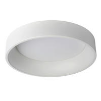 LED-DECKENLEUCHTE Talowe Led 60/60/13 cm   - Weiß, Basics, Metall (60/60/13cm) - Lucide
