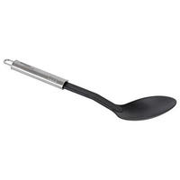 SERVIERLÖFFEL  - Silberfarben/Schwarz, Basics, Kunststoff/Metall (31cm) - Homeware Profession.