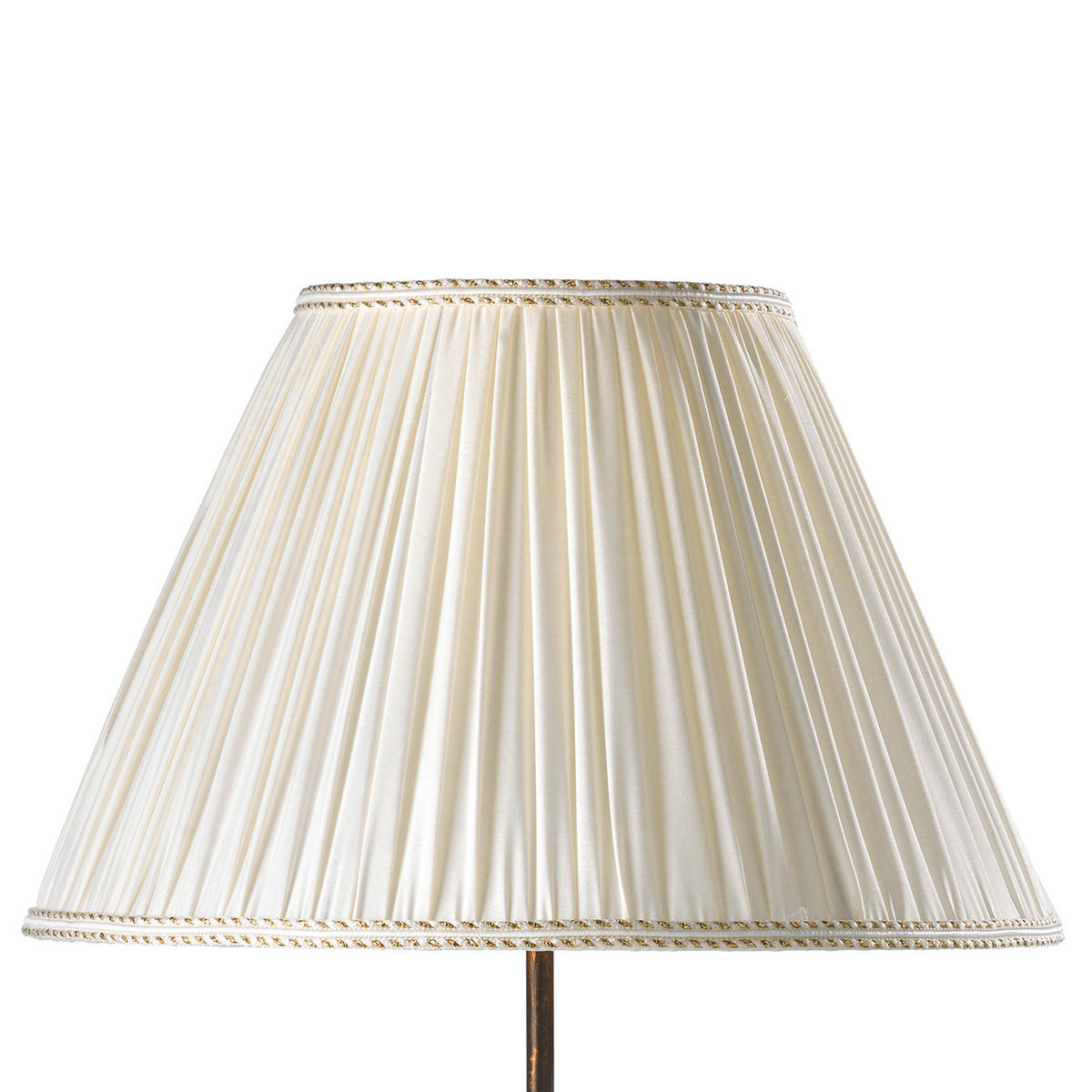 TISCHLEUCHTE 4623 ODINO 35/57 cm   - Braun/Weiß, KONVENTIONELL, Kunststoff/Textil (35/57cm)
