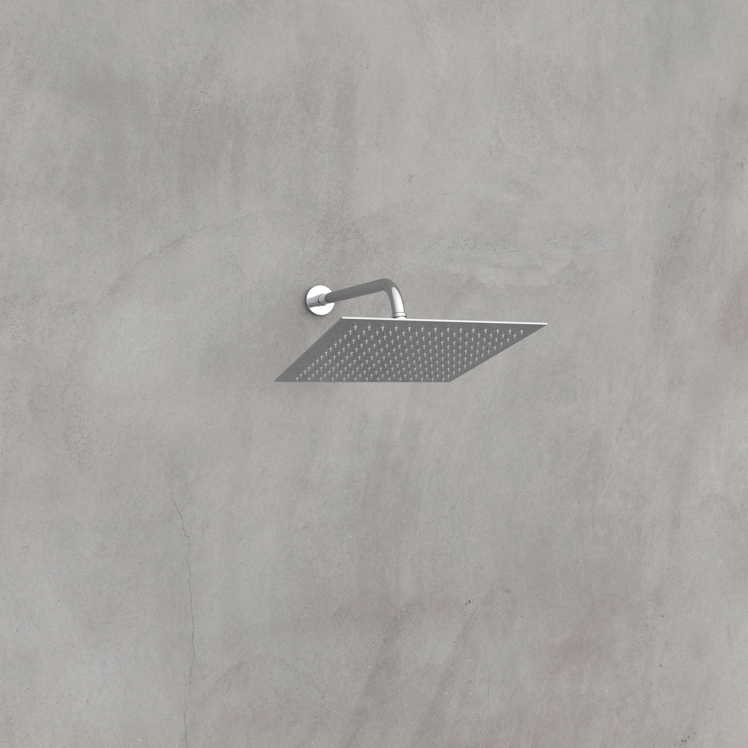 DUSCHKOPF   - Chromfarben, Design, Metall (30/5,5/30cm) - Schütte