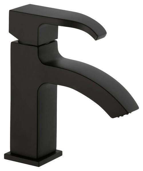 XXXLutz Waschtischarmatur Niagara Schwarz 4x17.5x15 cm