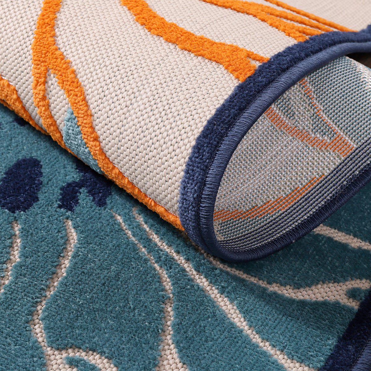 STAZA 80/200 cm   crvena  Floral  - crvena, Lifestyle, tekstil/plastika (80/200cm)