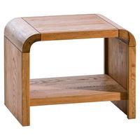 NACHTKÄSTCHEN in massiv Eiche Eichefarben  - Eichefarben, Design, Holz (50/40/40cm) - Hasena