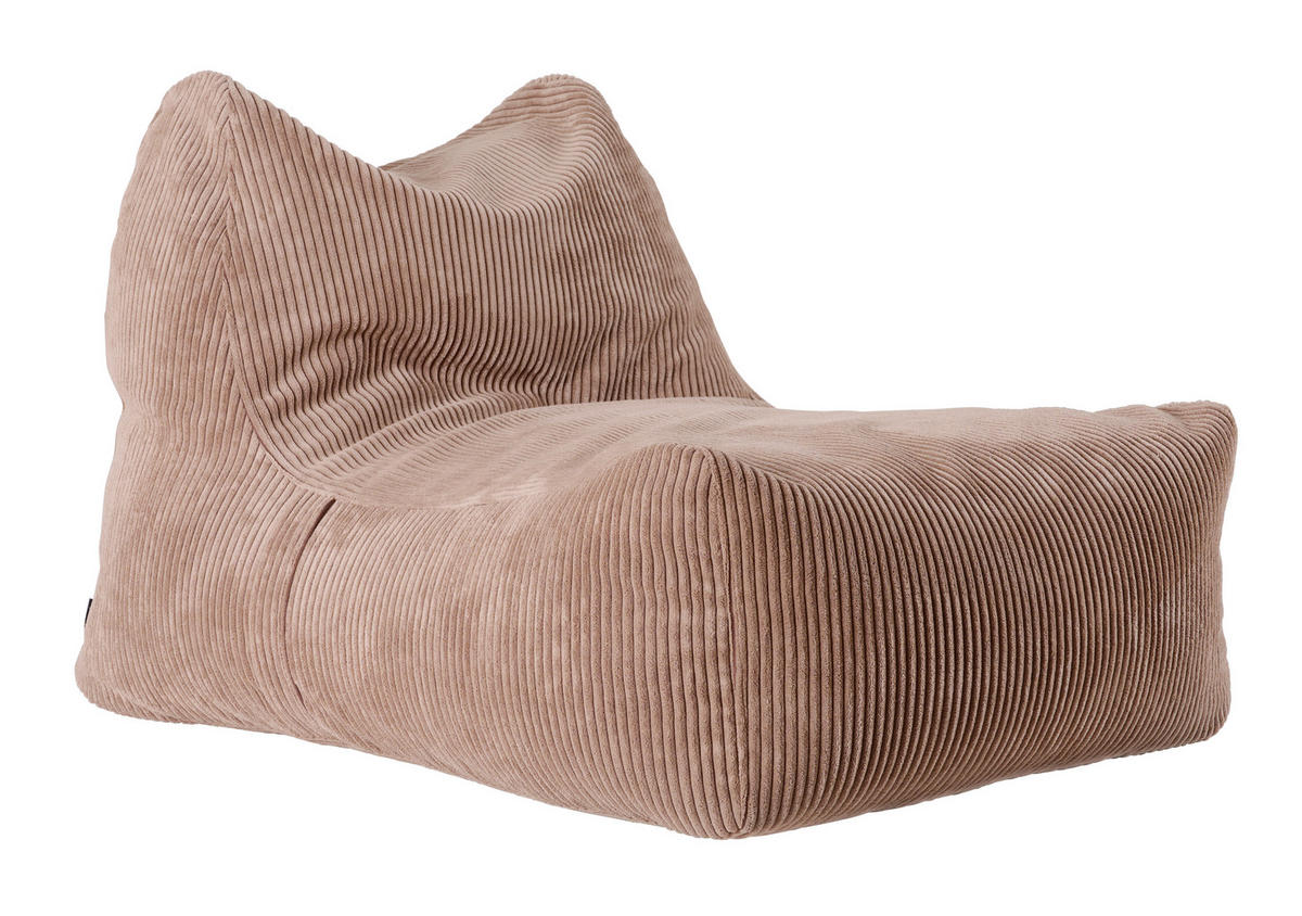 SITZSACK 240 l  - Hellbraun, Trend, Textil (83/70/120cm) - Livetastic