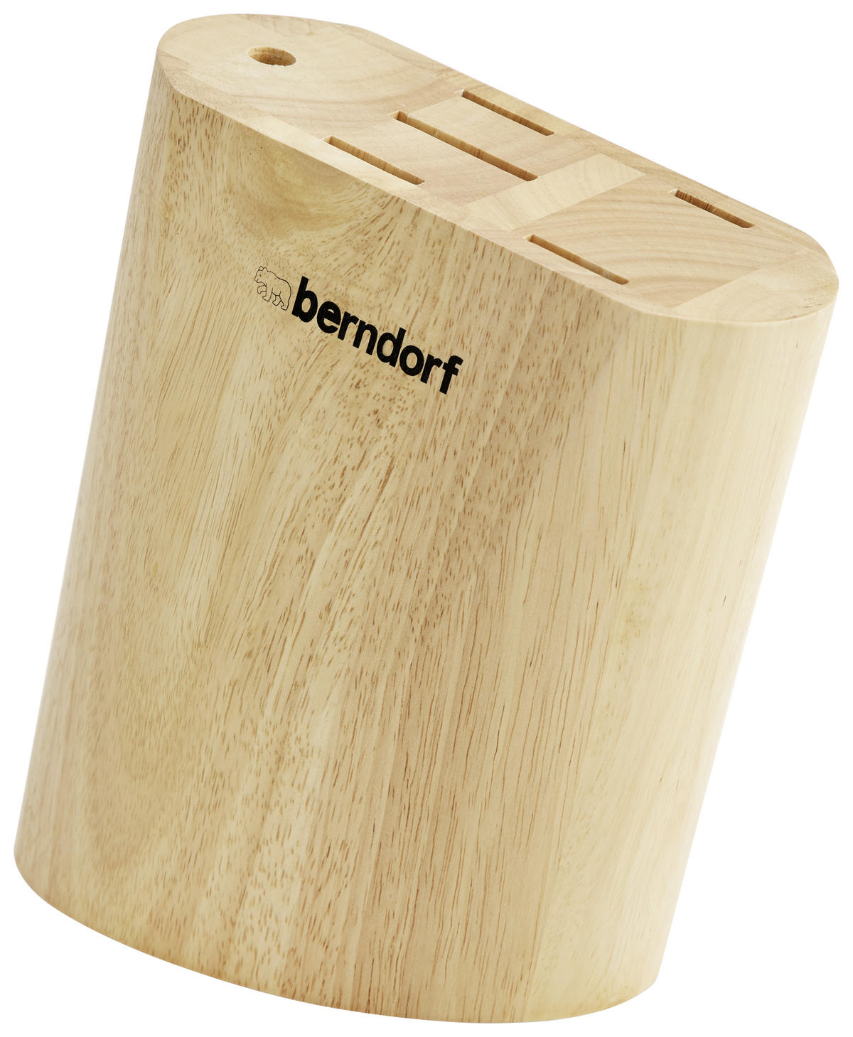 BLOK NA NOŽE  - černá/hnědá, Moderní, kov/dřevo (21.3/36/11.5cm) - Berndorf