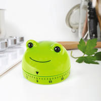 KONYHAI IDŐMÉRŐ - világoszöld, Basics, műanyag (8,6/4.7/6.4cm) - Kikkerland