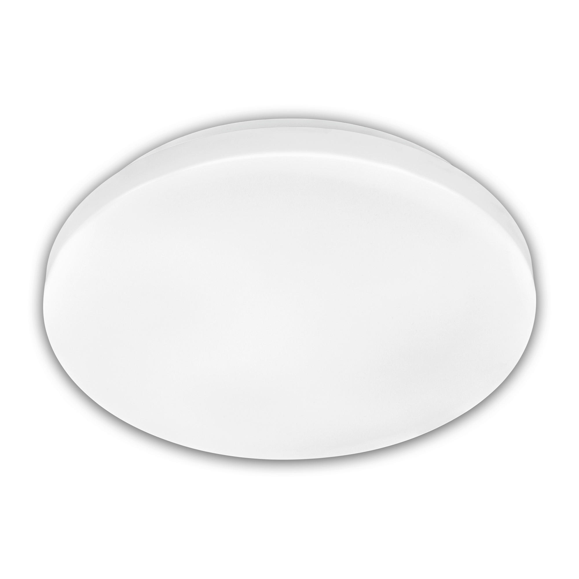 LED-DECKENLEUCHTE Elipso A 29/6 cm   - Weiß, Basics, Kunststoff (29/6cm)