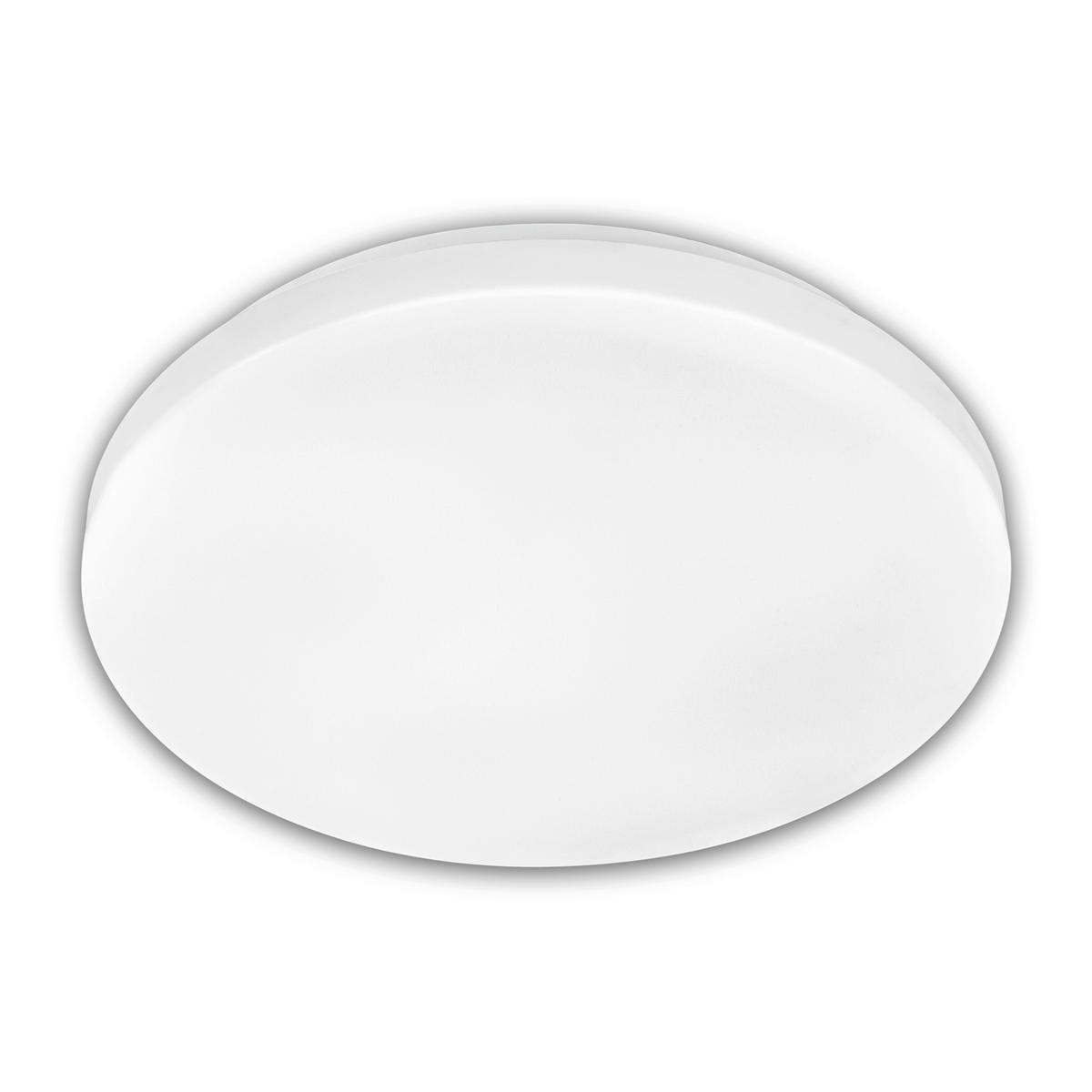 LED-DECKENLEUCHTE Elipso A 29/6 cm   - Weiß, Basics, Kunststoff (29/6cm)