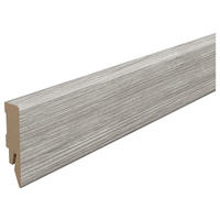 SOCKELLEISTE Eiche hellgrau Hellgrau  - Hellgrau, KONVENTIONELL, Holzwerkstoff (240/1.4/5.8cm) - Egger Holzwerkstoffe