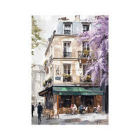 LEINWANDBILD Architektur 60/80 cm  - Multicolor, Basics, Holz/Textil (60/80cm)