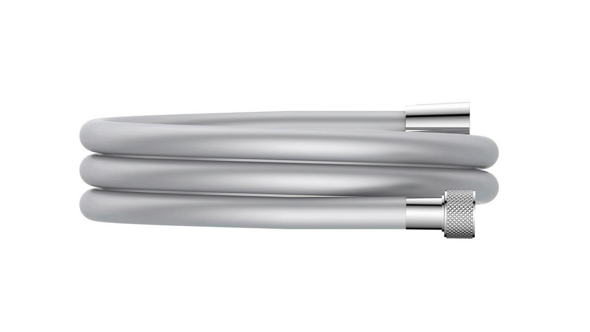 BRAUSESCHLAUCH  150 cm  - Silberfarben, Basics, Kunststoff (150cm) - Schütte
