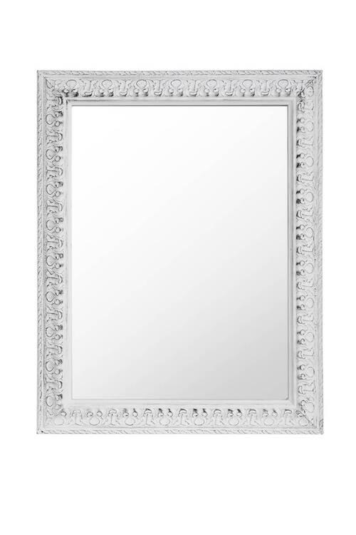 FALI TÜKÖR 55/70/3 cm    - fehér, Lifestyle, Üveg/fa (55/70/3cm) - Xora