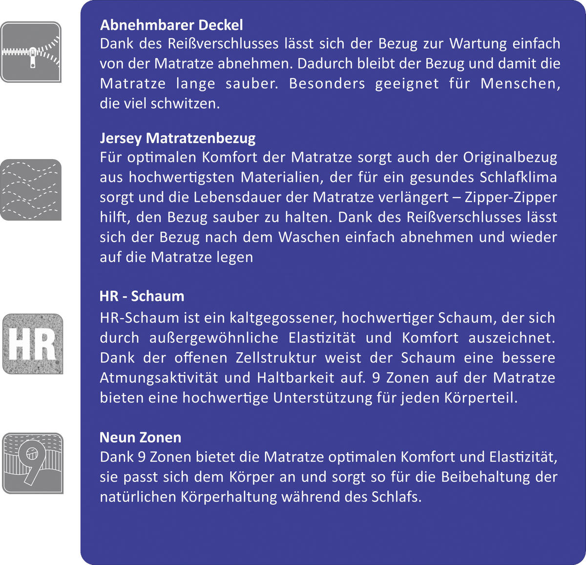 KALTSCHAUMMATRATZE 120/200 cm Höhe ca. 13 cm  - Basics, Textil (120/200cm) - Boxxx