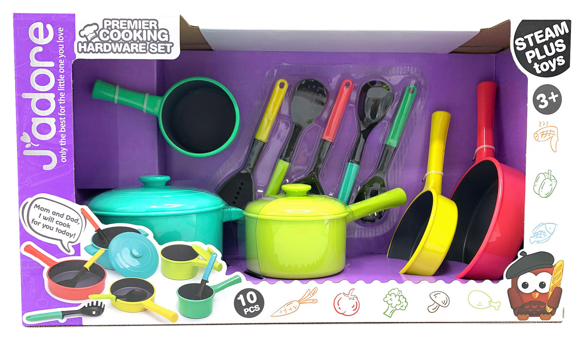 OPREMA ZA DEČJU KUHINJU - višebojna, Osnovno, plastika