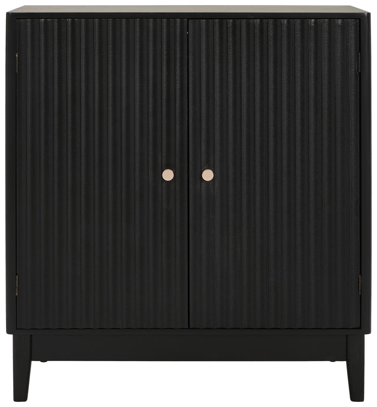 KOMMODE  in 80/85/35 cm  - Goldfarben/Schwarz, KONVENTIONELL, Holz/Holzwerkstoff (80/85/35cm) - Livetastic