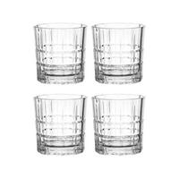 WHISKY-GLÄSERSET 250 ml 4-teilig  - Klar, Design, Glas (18/12/9cm) - Leonardo