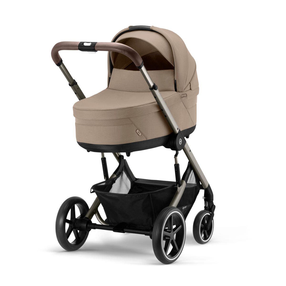 LIEGEWANNE Cot S Lux  - Beige, Basics, Kunststoff/Textil (84.5/41/31.5cm) - cybex GOLD