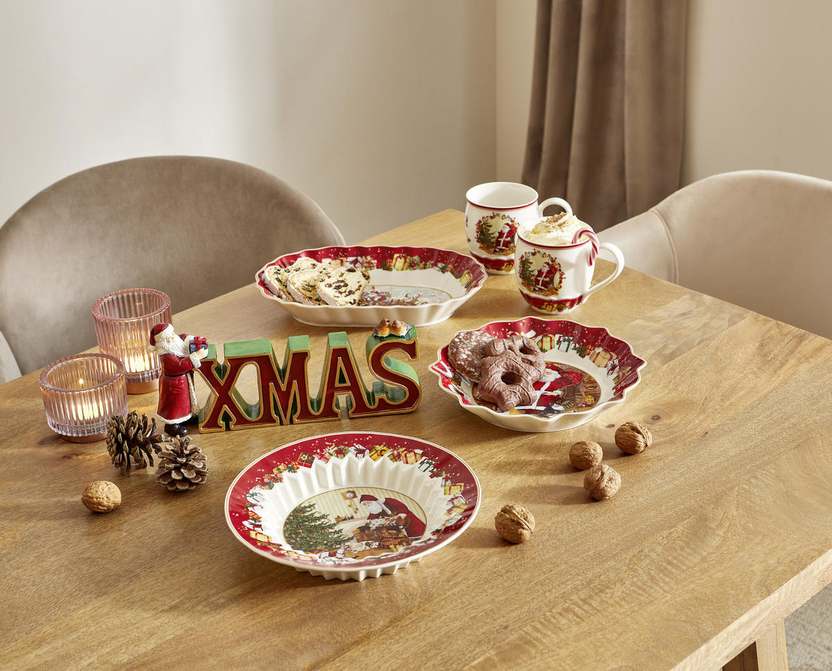 SCHALE TOYS FANTASY   - Rot/Weiß, Trend, Keramik (25/4cm) - Villeroy & Boch