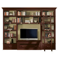 WOHNWAND UrbanClass 3-teilig  in Creme, Nussbaumfarben  311/238,5/52-46,5 cm  - Nussbaumfarben/Creme, LIFESTYLE, Holz/Metall (311/238,5/52-46,5cm) - Livetastic