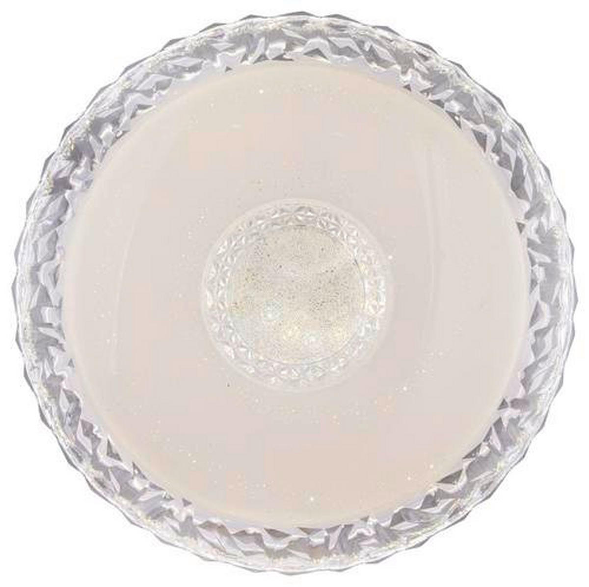 LED-DECKENLEUCHTE 40 W  50/10 cm    - Weiss/Opal, Basics, Kunststoff/Metall (50/10cm) - Globo