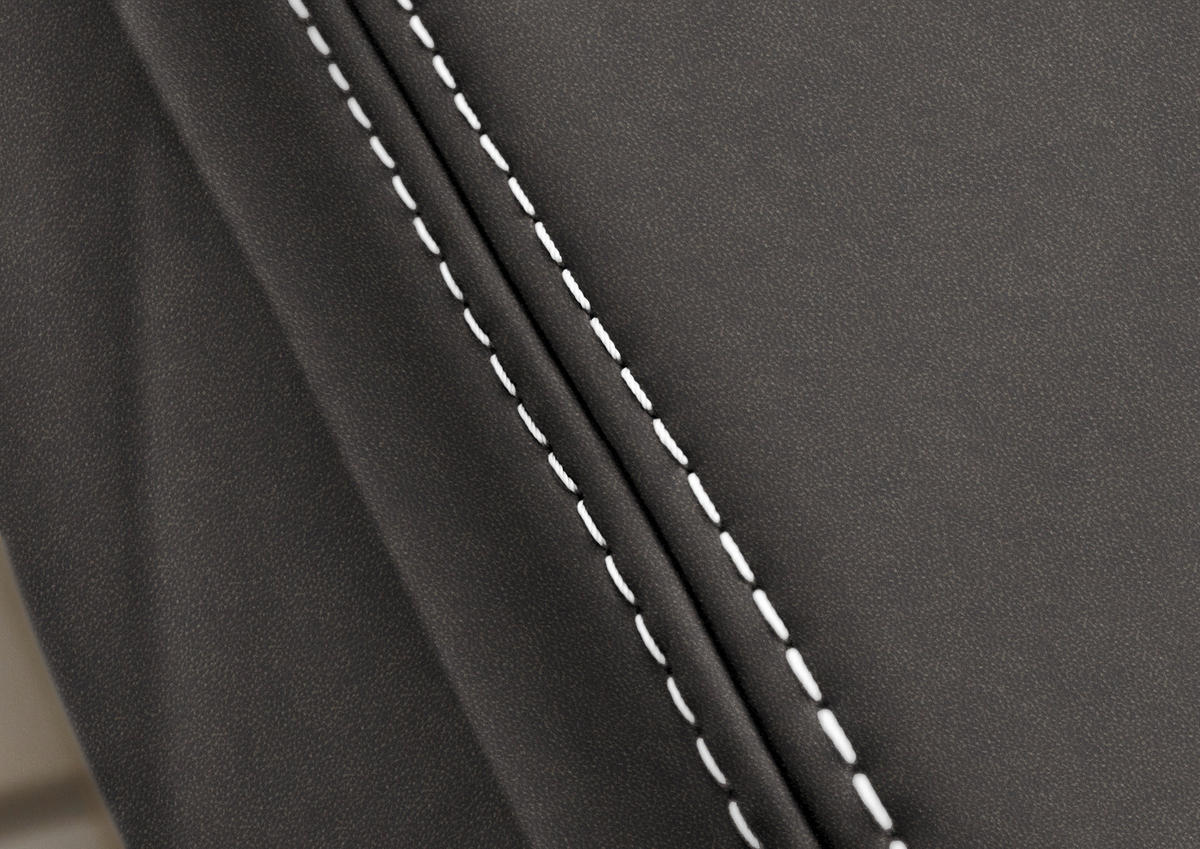 ECKSOFA  in Echtleder Graubraun  235/274 cm  - Eichefarben/Graubraun, KONVENTIONELL, Leder/Holzwerkstoff (235/274cm) - Beldomo Premium