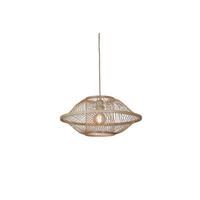 HÄNGELEUCHTE Good & Mojo 52/25 cm  - Naturfarben, Basics, Holz (52/25cm) - Good & Mojo